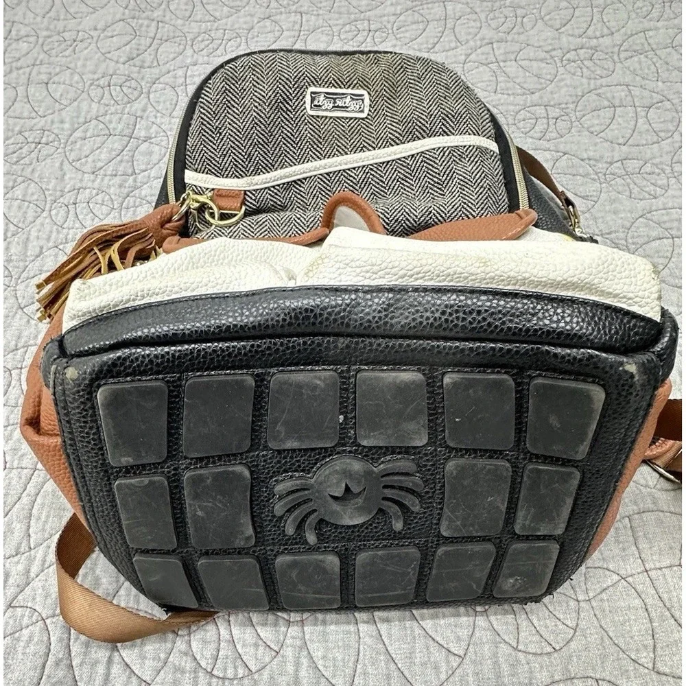Itzy Ritzy Boss Backpack Diaper Bag Coffee & Cream
